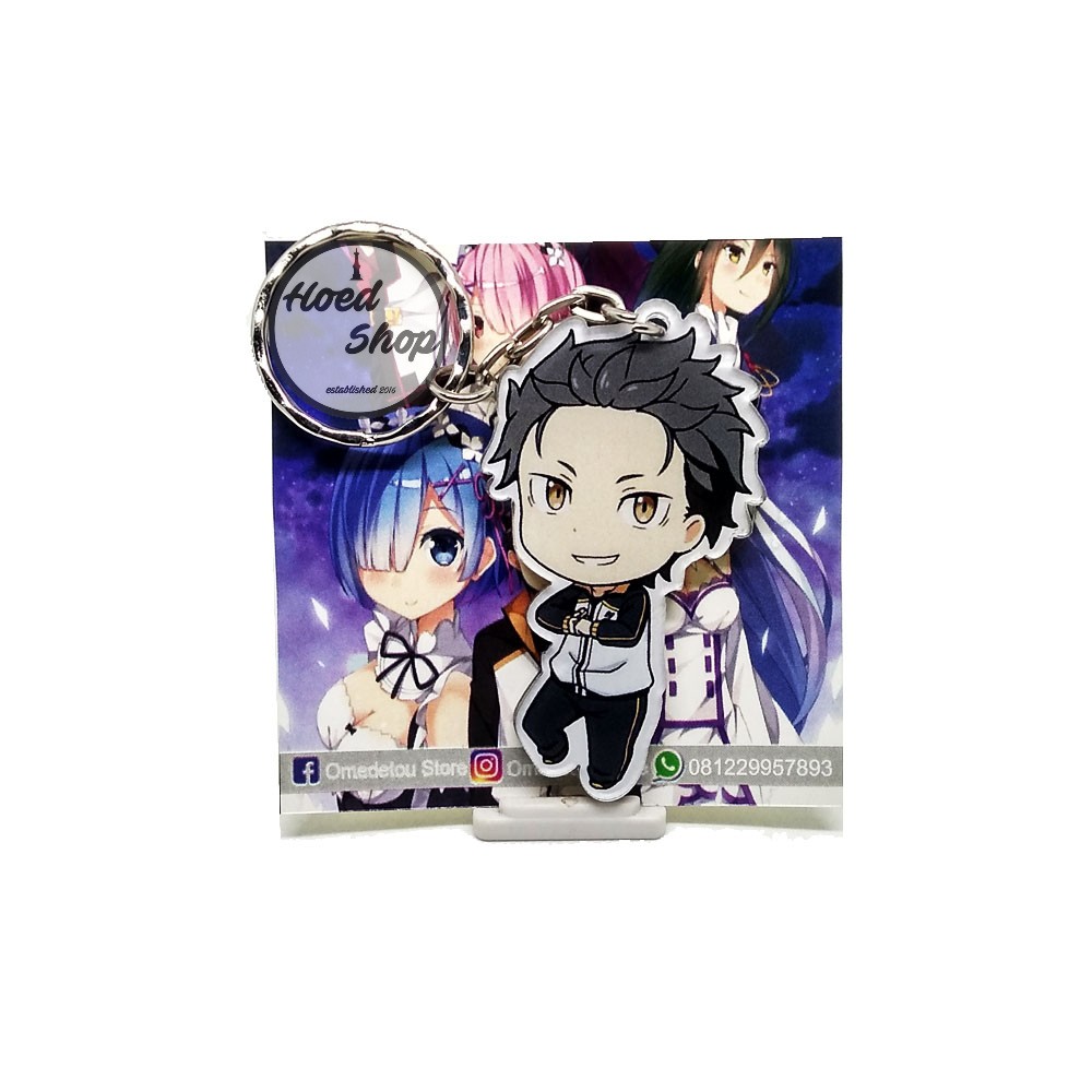 Gantungan Kunci Anime Re Zero Subaru