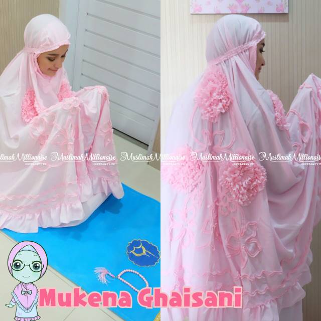 Mukena GHAISANI Pink Edition