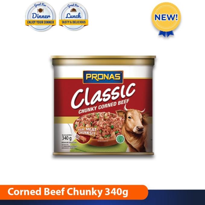 

Promo Pronas Kornet Sapi Dengan Daging Suwir 340 G Chunky Winutoko