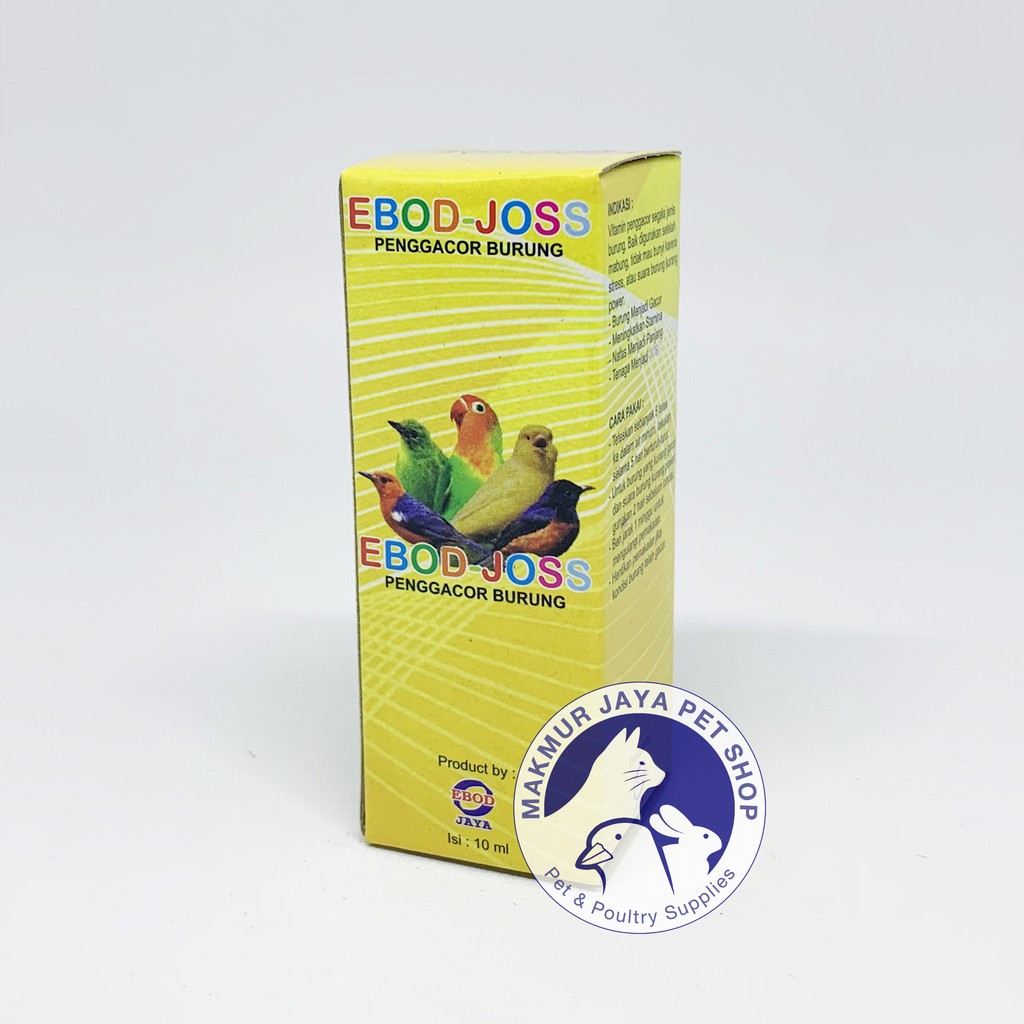 Ebod Joss Vitamin Penggacor Burung 10 ml
