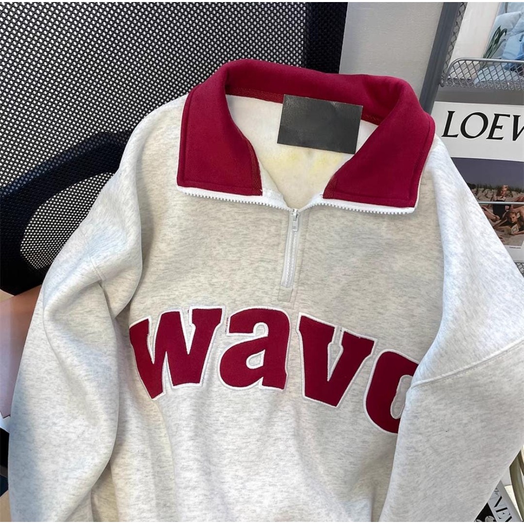 WAVE SWEATER KERAH || TURTLENECK UNISEX (IC)