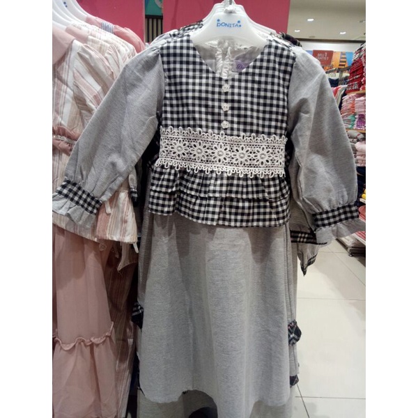 dress muslim/baju muslim anak saffron by donita
