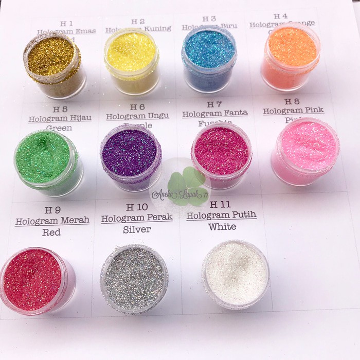 Glitter 10 gram glitter murah