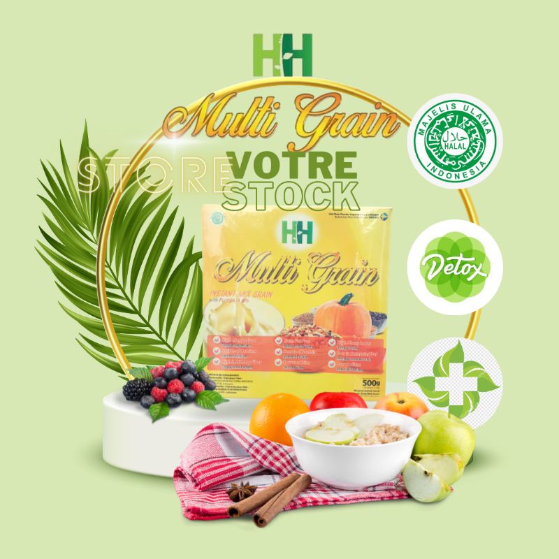 

Madame HH Multigrain Superfood untuk Kolesterol dan Gula Darah ORIGINAL Makanan Diet