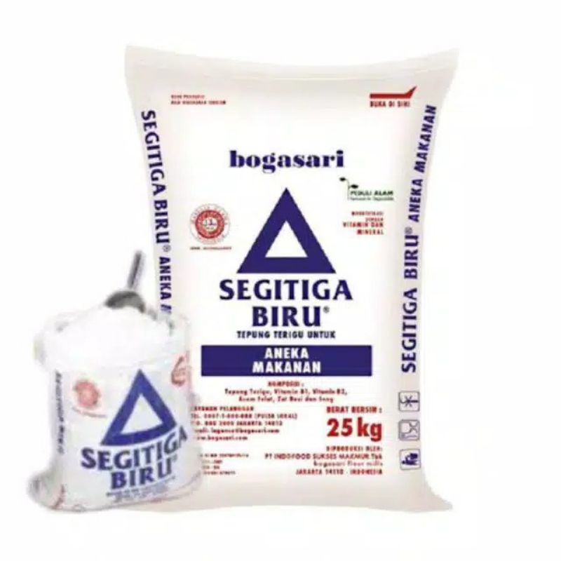 

Los Tepung Segitiga Biru [ 1kg Los]