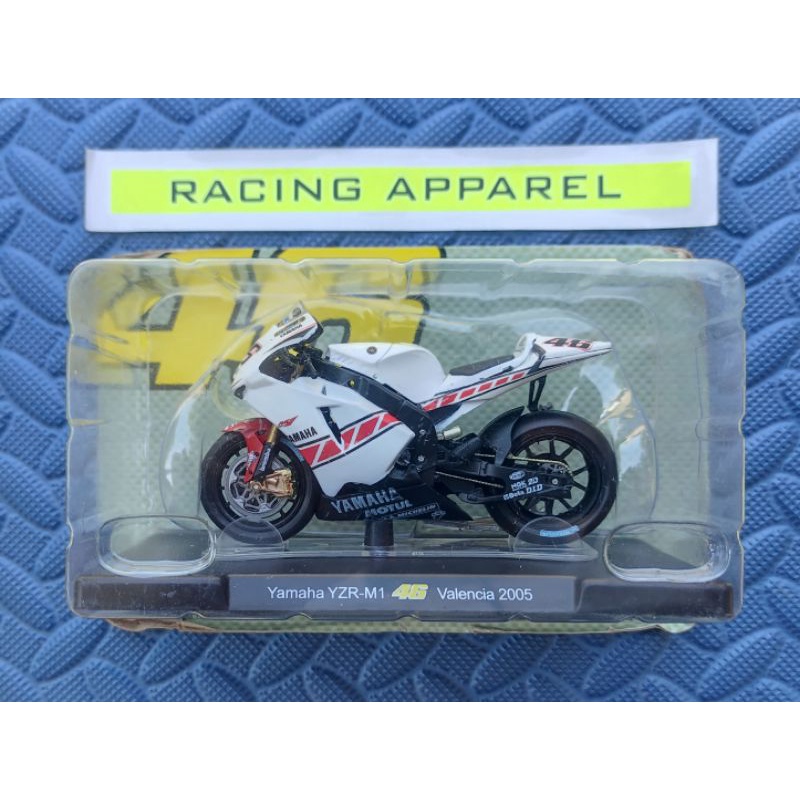 Leo Models 1/18 Yamaha YZR-M1 Valentino Rossi 46 Valencia 2005