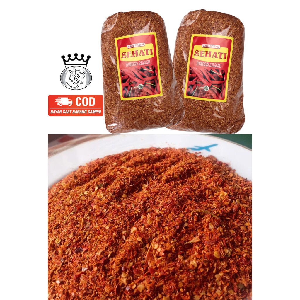 

[COD]Cabe Kasar/ Cabe Flake Sehati UMKM Ciamis kemasan 2 KG