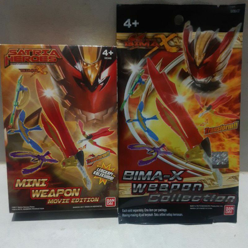 Satria Bima-X - Mini Weapon Collection