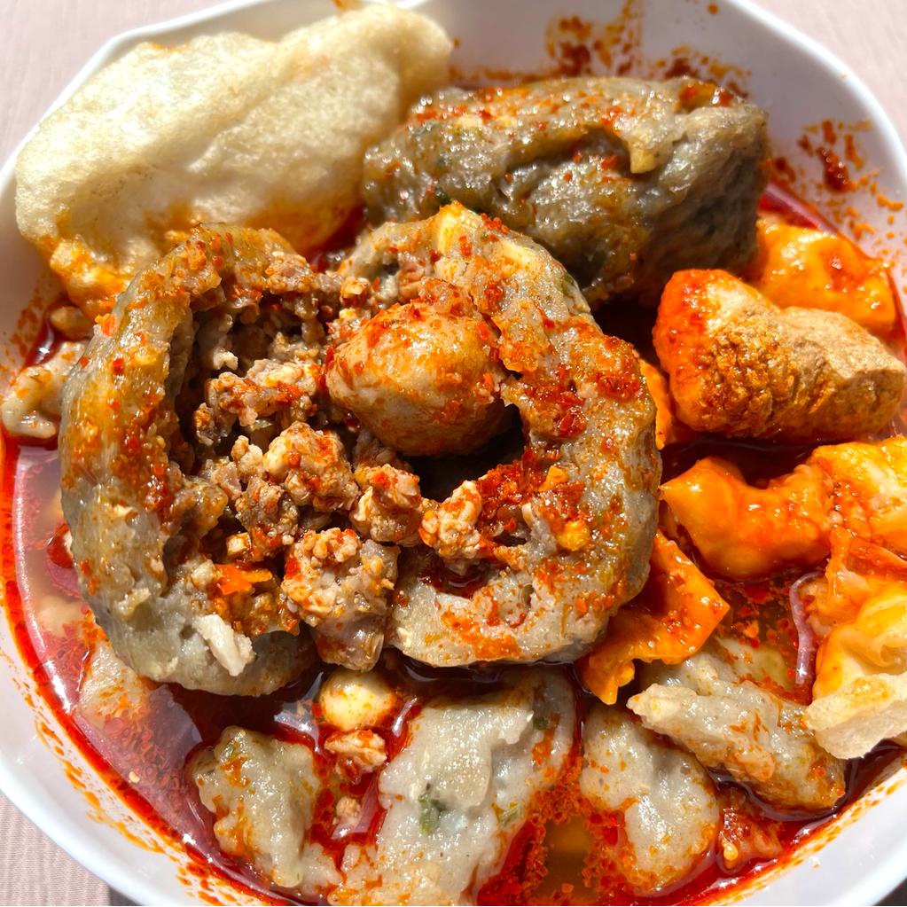 

Bocirat Beranak ( isi bakso dan cincang sapi )