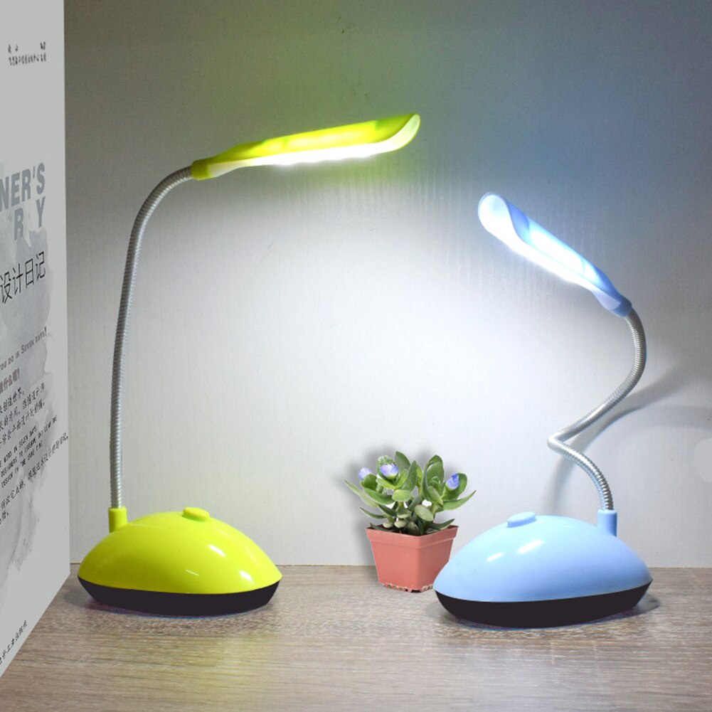 Lampu Meja Belajar Mini Desk LED Desk Light Baca Lampu LED emergency mini portable lipat elastis