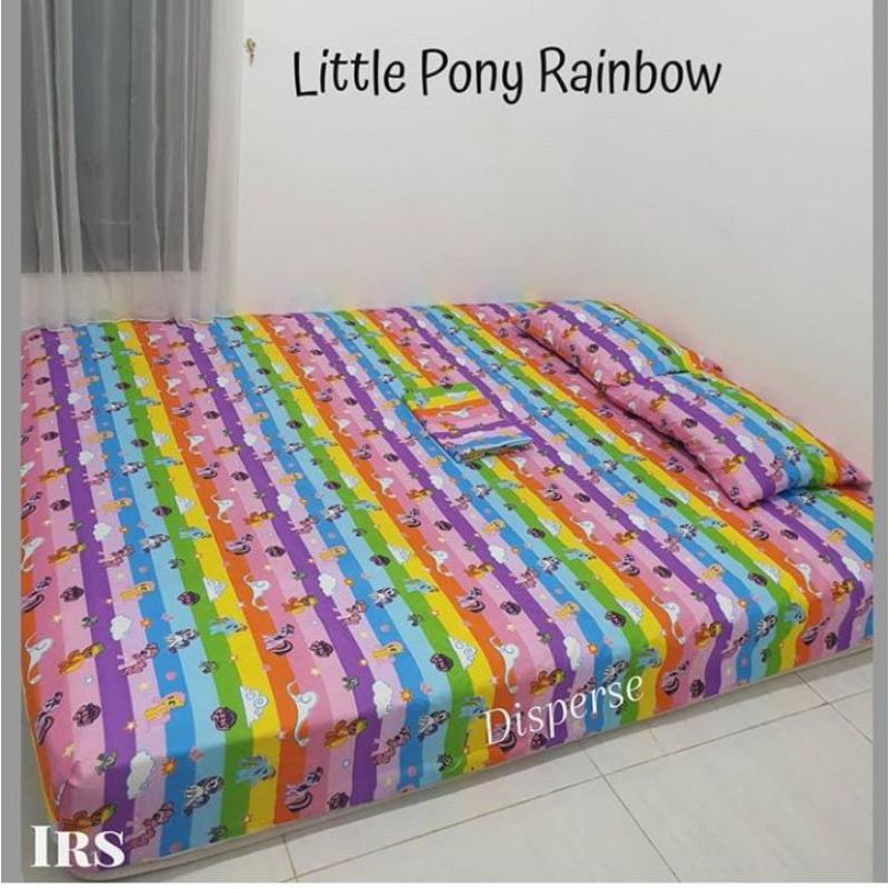 Sprei yellow giraffte kuda pony sprei anak