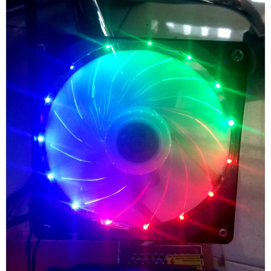 FAN CASE INFINITY LED RAINBOW DASH 12cm