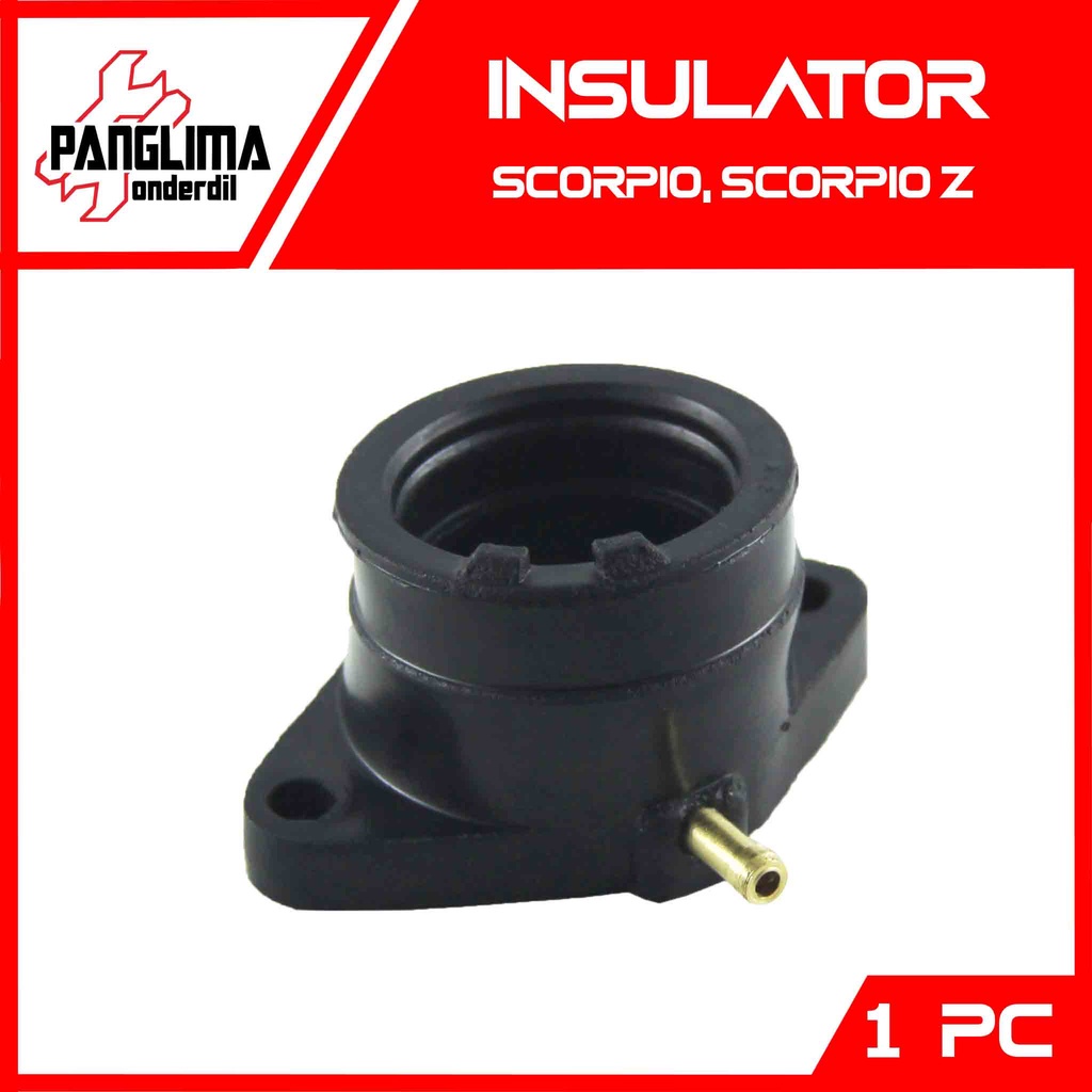 Insulator Scorpio Lama-Old-Z Manipul-Manifold-Intake-Intek-Manipol Karburator-Karbu