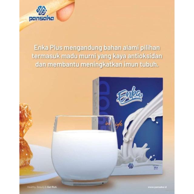 

ENKA PANSAKA SUSU PROTEIN RENDAH KALORI GLUEBERRY MINUMAN PANSAKA AWET MUDA KULIT CERAH PUTIH SEHAT