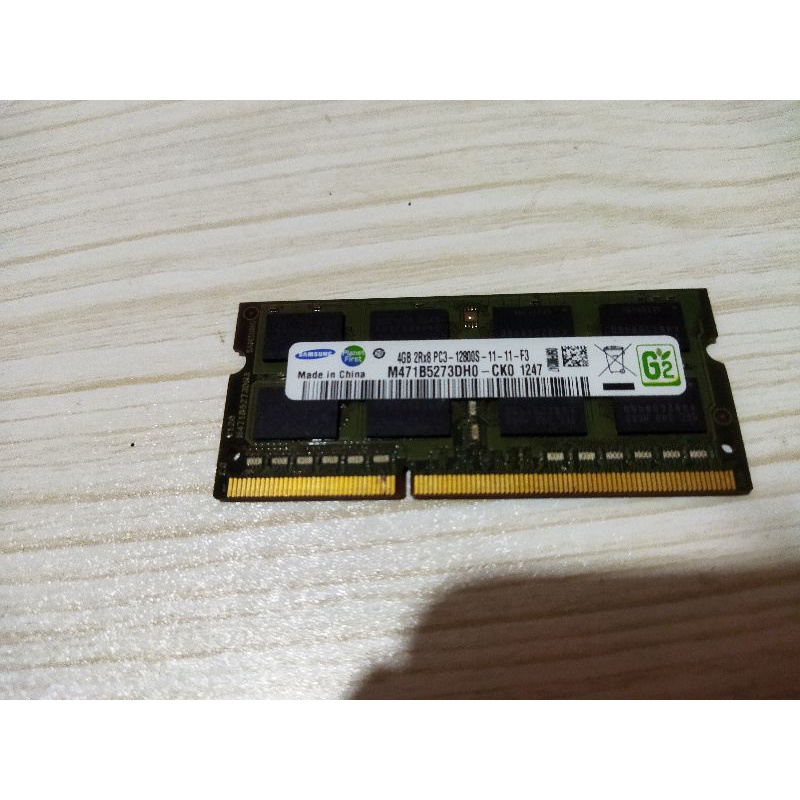 Ram Samsung 4GB 2Rx8 pc3 12800s 11-11-f3