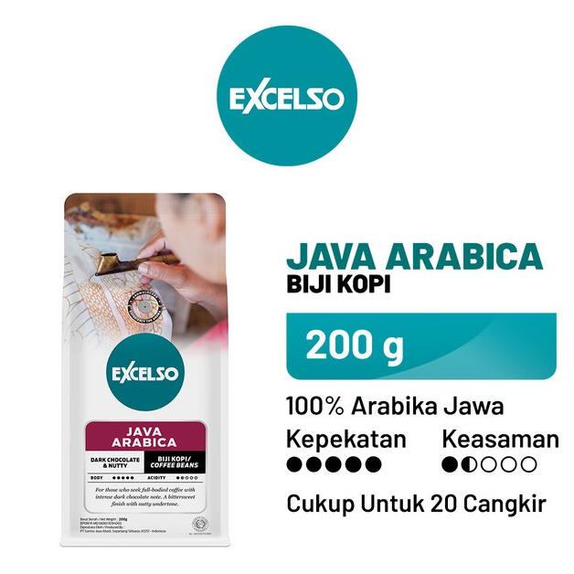 

[ COD ] EXCELSO Java Arabica - Biji Kopi 200 gr FREE ONGKIR Kode 1053