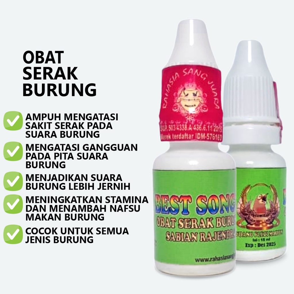 BEST SONGS | OBAT SERAK BURUNG AMPUH MENGATASI SAKIT SERAK PADA BURUNG