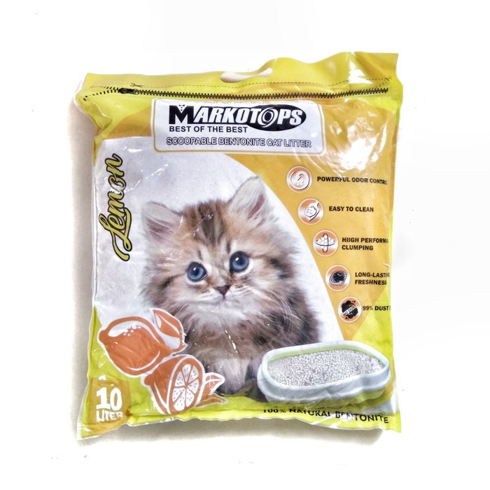 PASIR MARKOTOP 10L Cat Litter Pasir Kucing 10liter