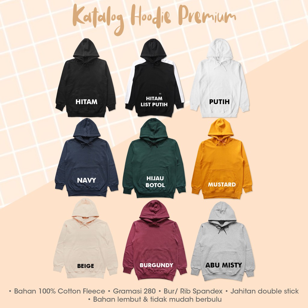 HOODIE PREMIUM POLOS | HOODIE POLOS