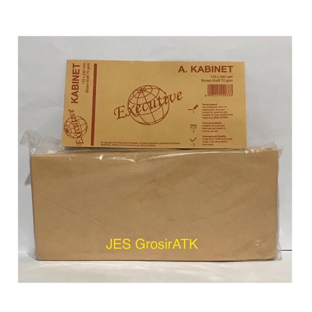 

Amplop Coklat Kabinet / Amplop Cokelat / Amplop Gaji [Pak]