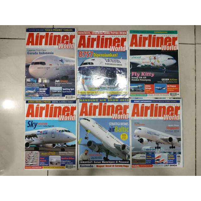 

Majalah air liner world harga satuan