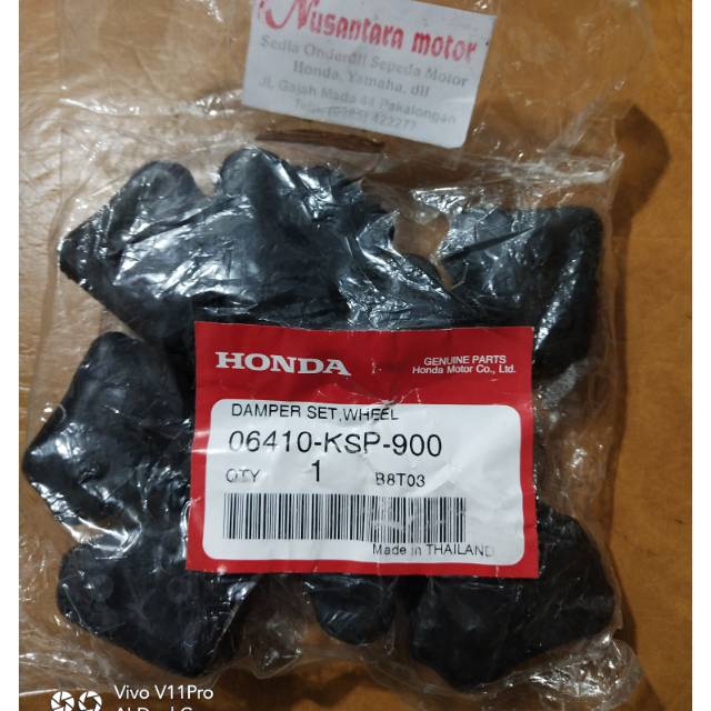 Karet tromol Mega pro Monosok Asli AHM made in thailand 06410-KSP-900