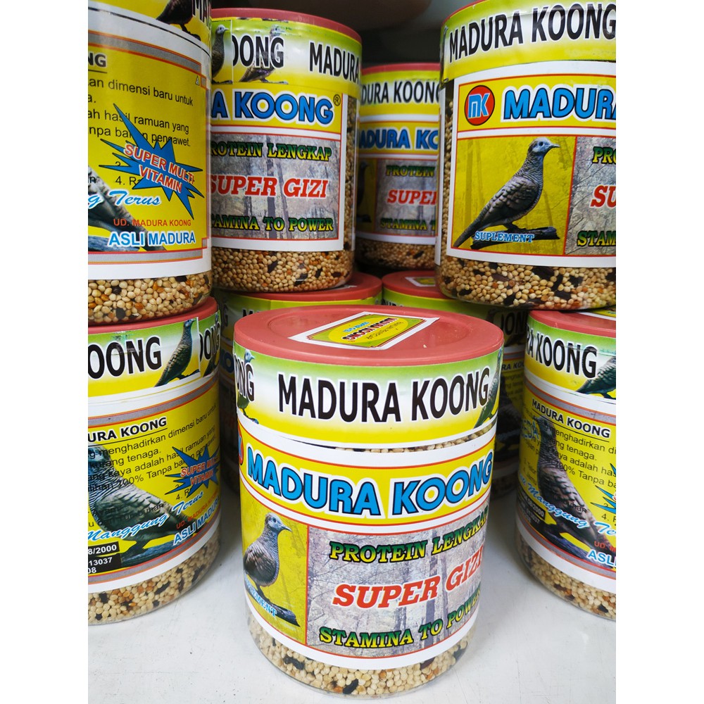 Madura Koong Makanan Burung Perkutut