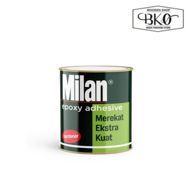 

milan adhesive epoxy resin lem multipurphose 400gr clear dua komponen