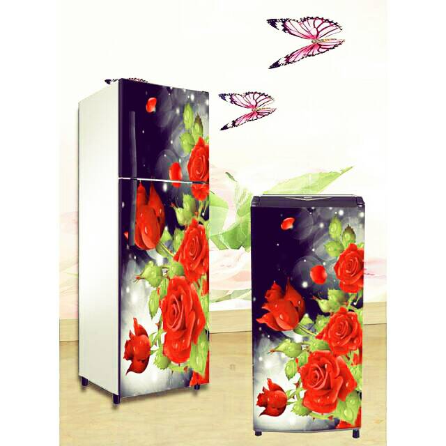 Sticker kulkas 2 pintu