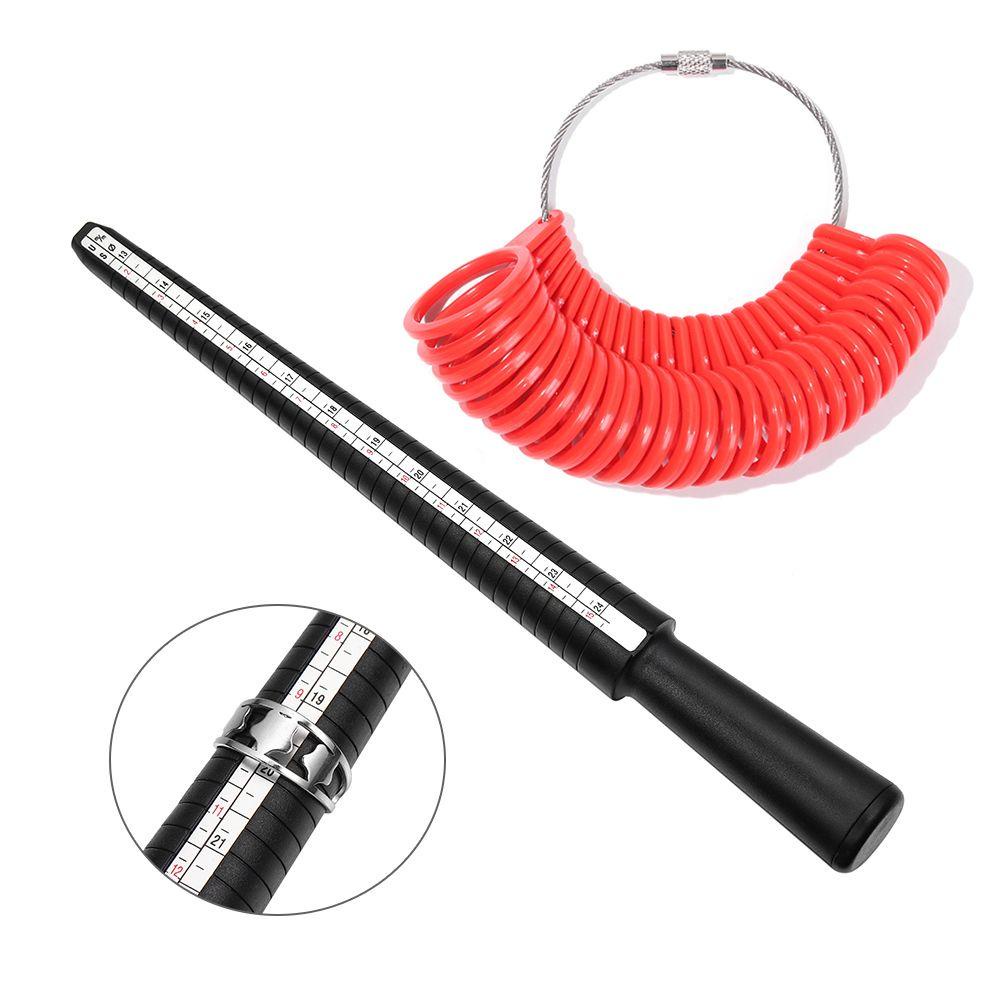 Preva Finger Ring Sizer Aksesoris Professional Measure Stick Alat Ukur Cincin