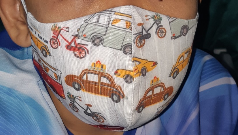 Fancy Mask Karakter 3d