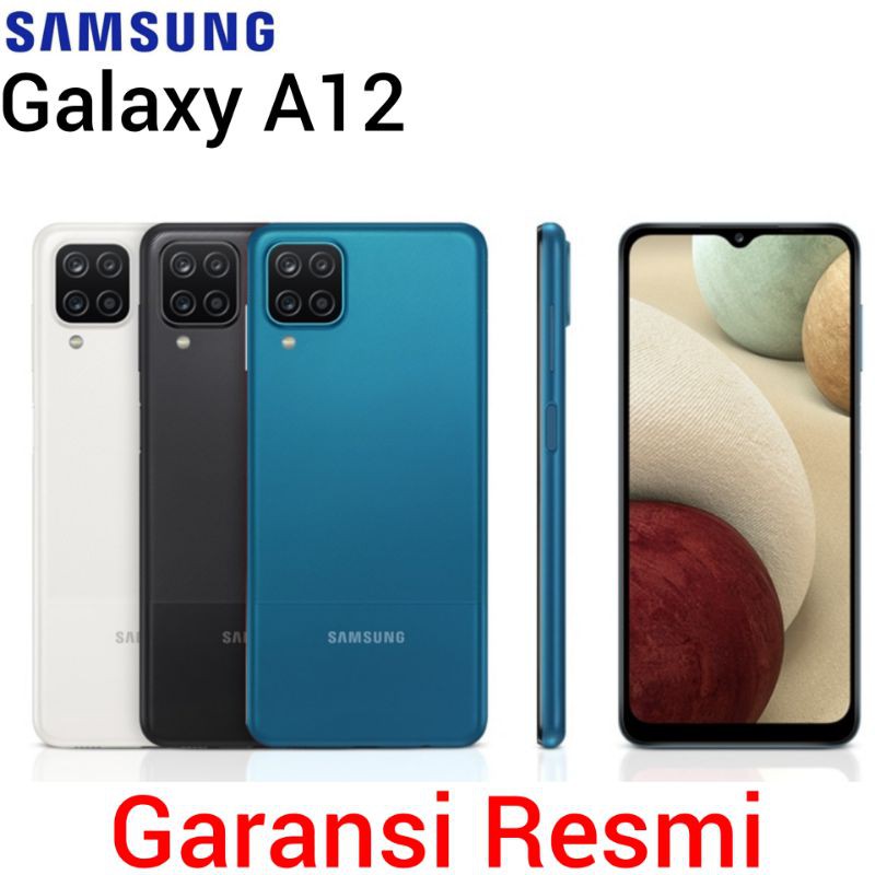 Samsung Galaxy A12 Garansi Resmi Indonesia SEIN