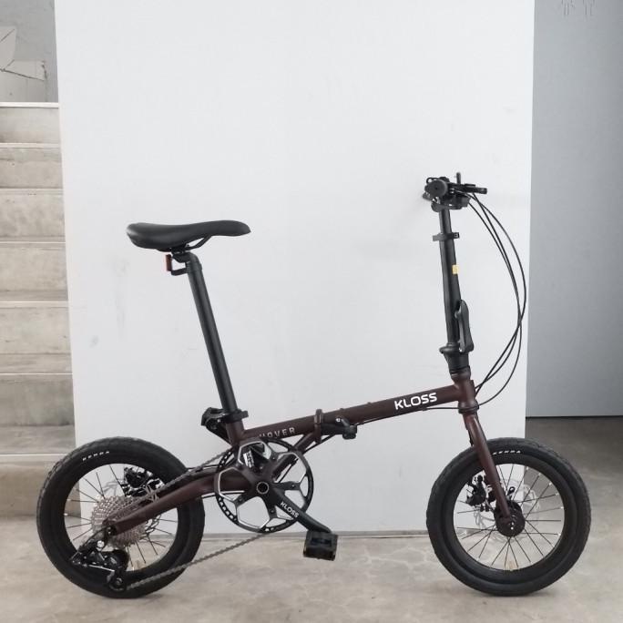 Sepeda Lipat Kloss 16 Inch Chromoly Folding Bike