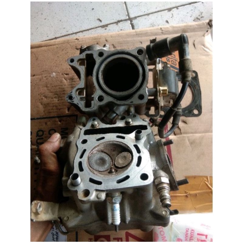 Cylinder Head Kop blok Seher Vario 150 LED Fullset Original Copotan Motor