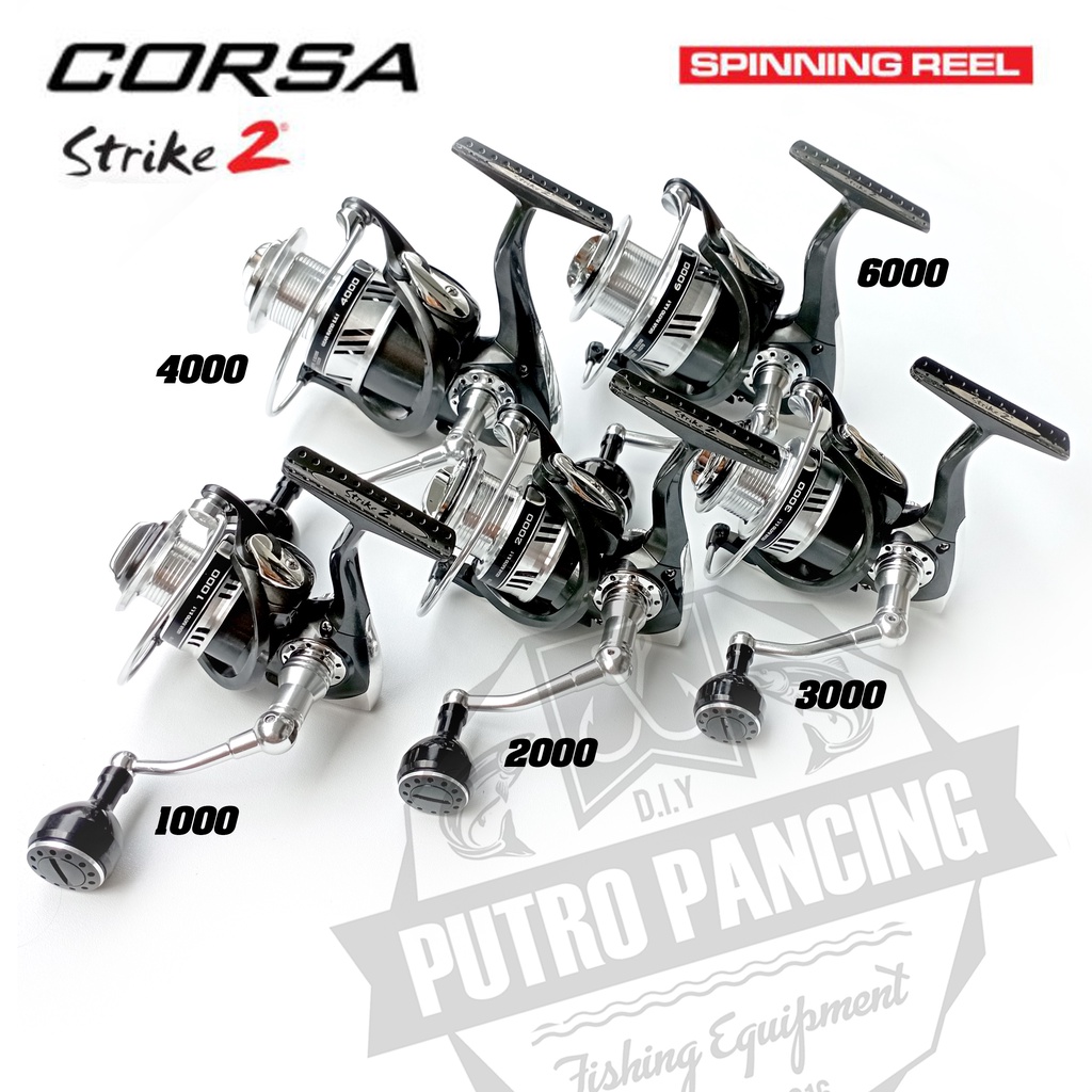 Reel Spinning Power Handle  Strike 2 Corsa