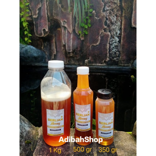 

MADU BERLIAN HONEY Madu Premium Murni Multi Flora, 100% Asli Hutan Jawa Tengah tanpa campuran