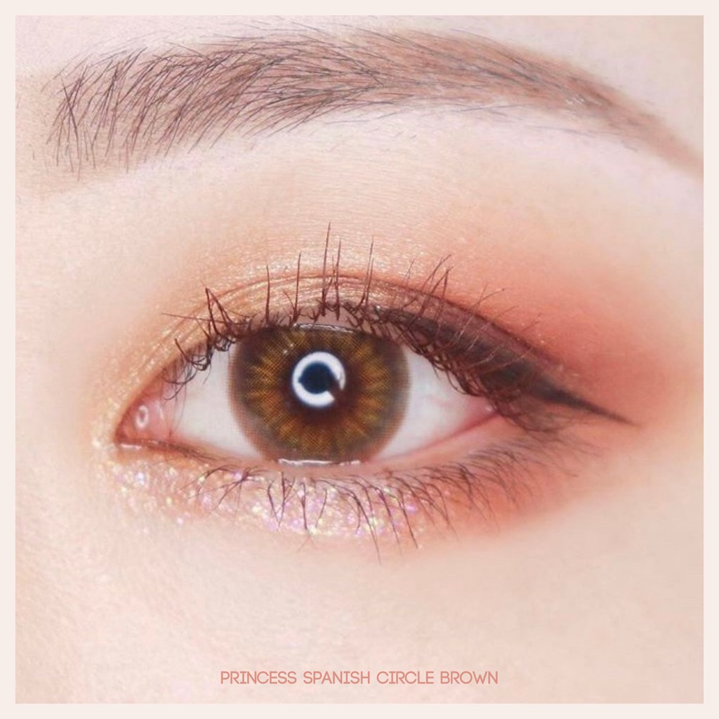 MIKHAYLOVESHOP Softlens Spanish Circle Brown | EOS Princess