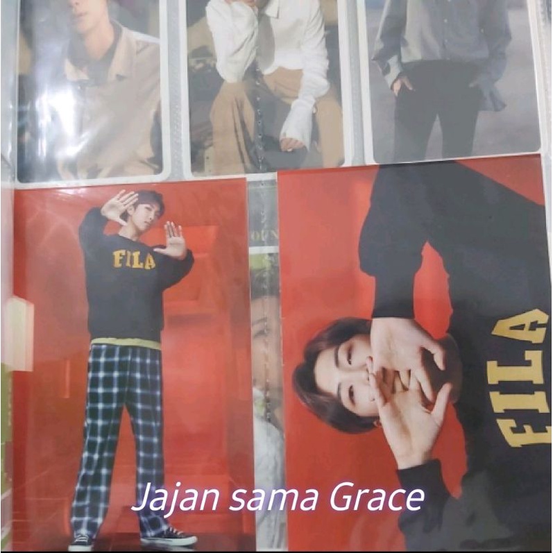FILA X BTS POSTCARD RM NAMJOON SET