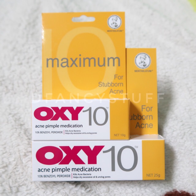 OXY 10 maximum acne pimple medication ORIGINAL 10gr 25gr OBAT JERAWAT