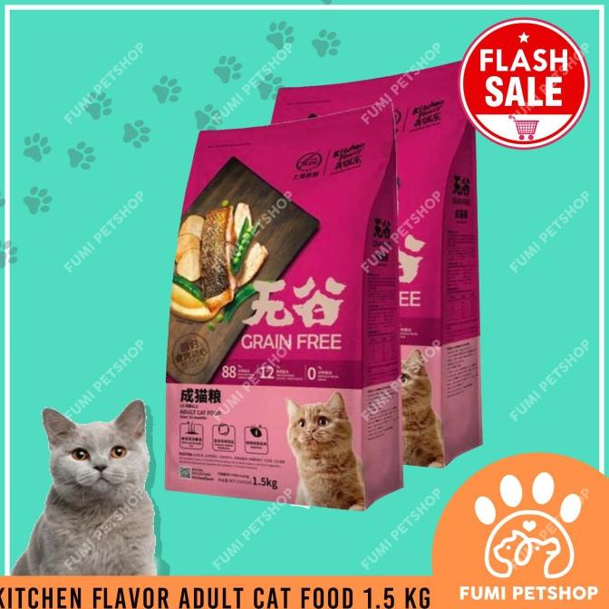 

Kitchen Flavor Adult Tuna 1.5 Kg Makanan Kucing