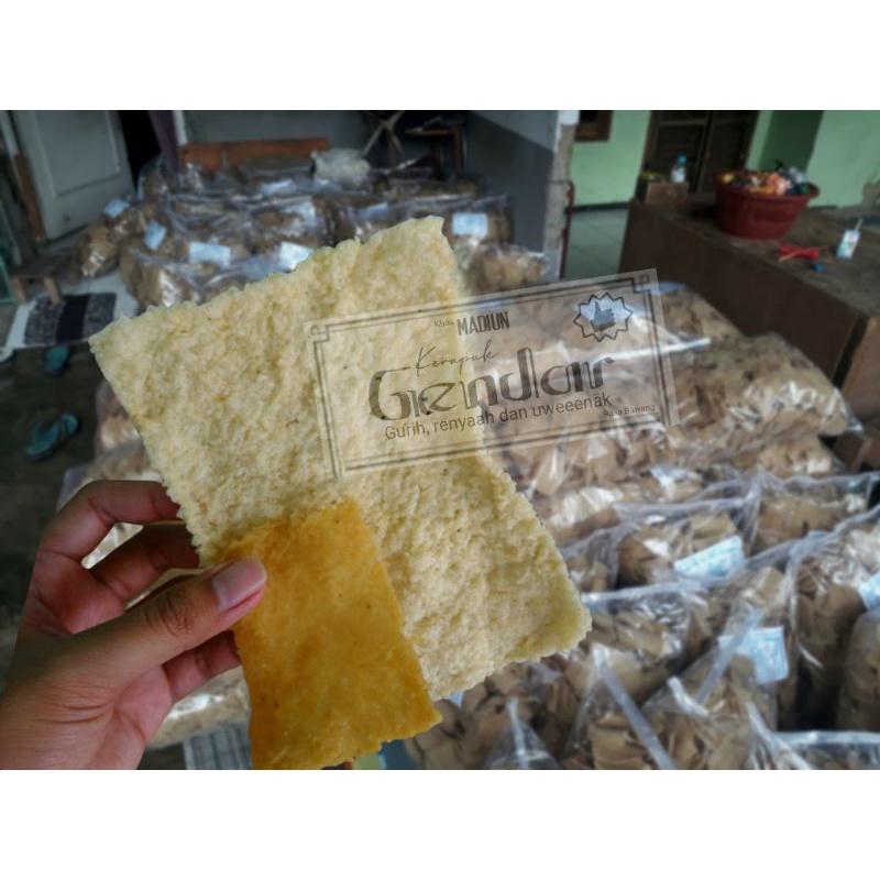 kerupuk gendar Madiun murah