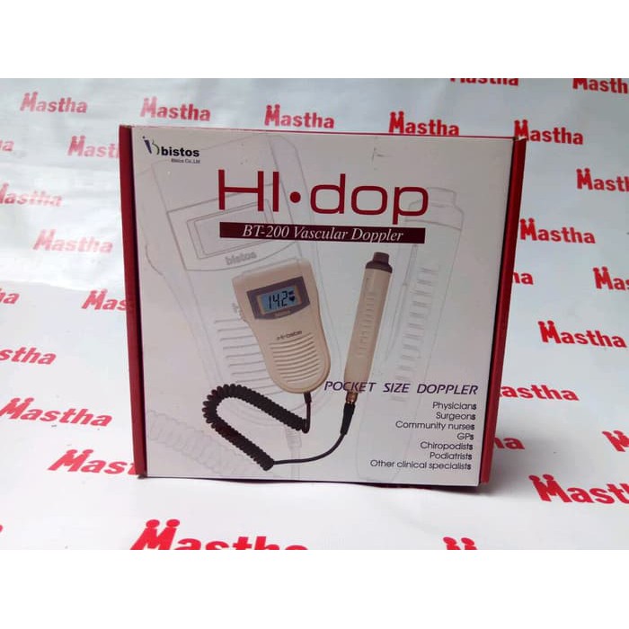 Hi-dop BT-200 V Doppler Dopler Vascular Vescular Pembuluh Darah Bistos