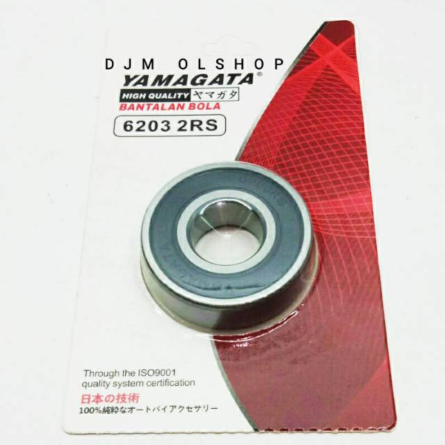 Bearing Lahar 6203 2RS Merk Yamagata