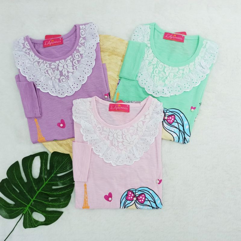 [Ss-1046] Setelan Anak Perempuan Size 4-6tahun, Tunik Anak, Pakaian Anak Keren Cantik