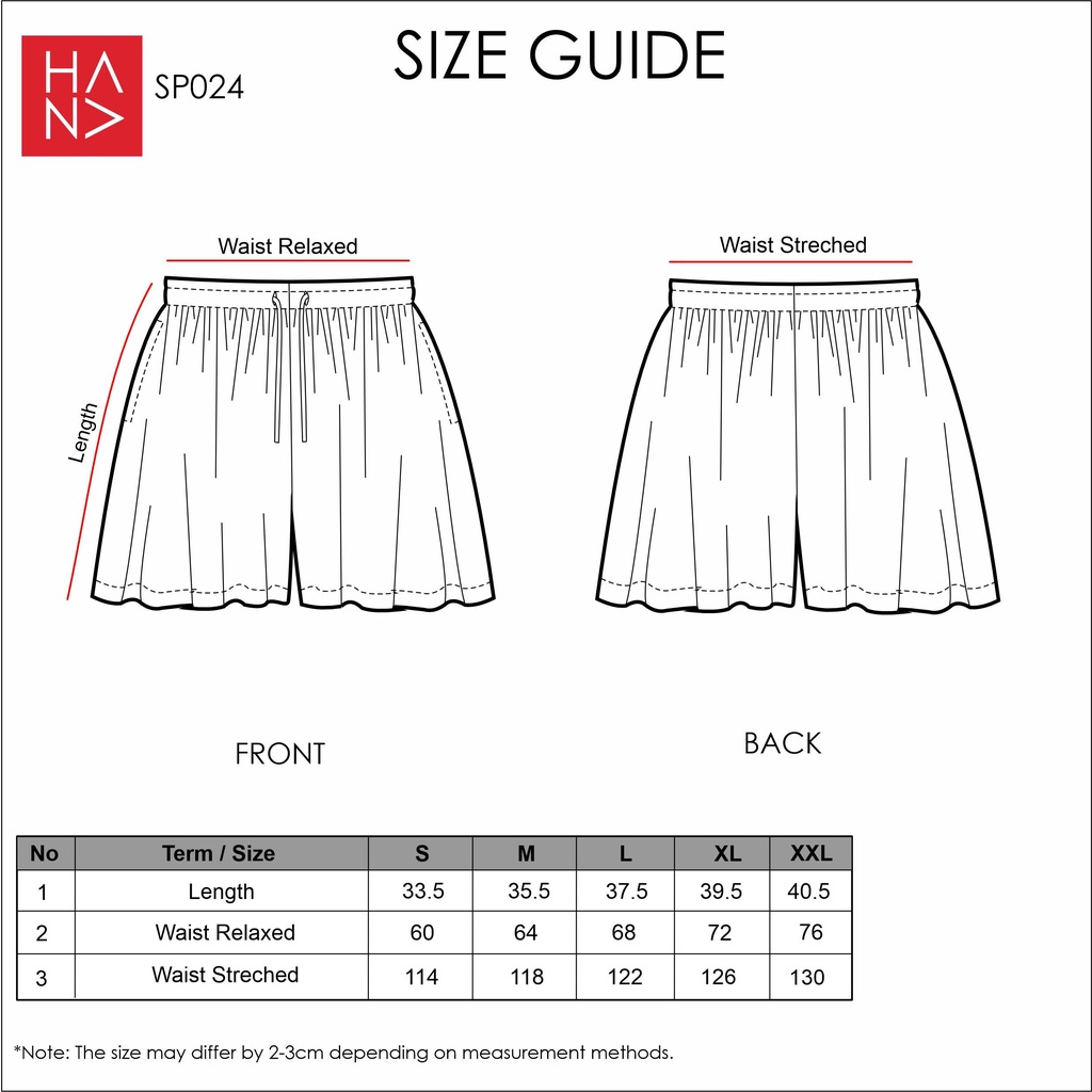 HanaFashion JKT - ChaYoung Short Pants / Celana Pendek Wanita Bahan Rayon - SP024