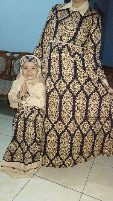 Gamis Batik / Gamis Rauna Rk 051 / Gamis Baloteli / Gamis / Gamis Wanita / Gamis Dewasa /blouse