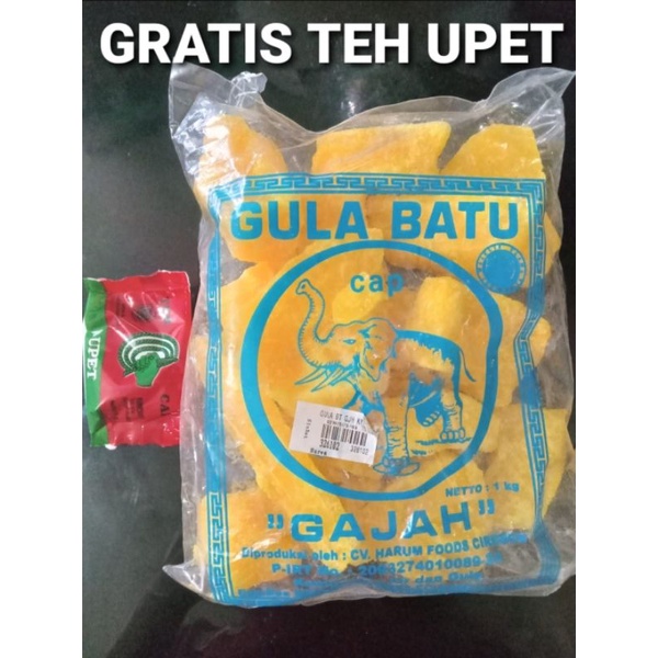 

Gula batu cap gajah 1kg oleh oleh khas cirebon