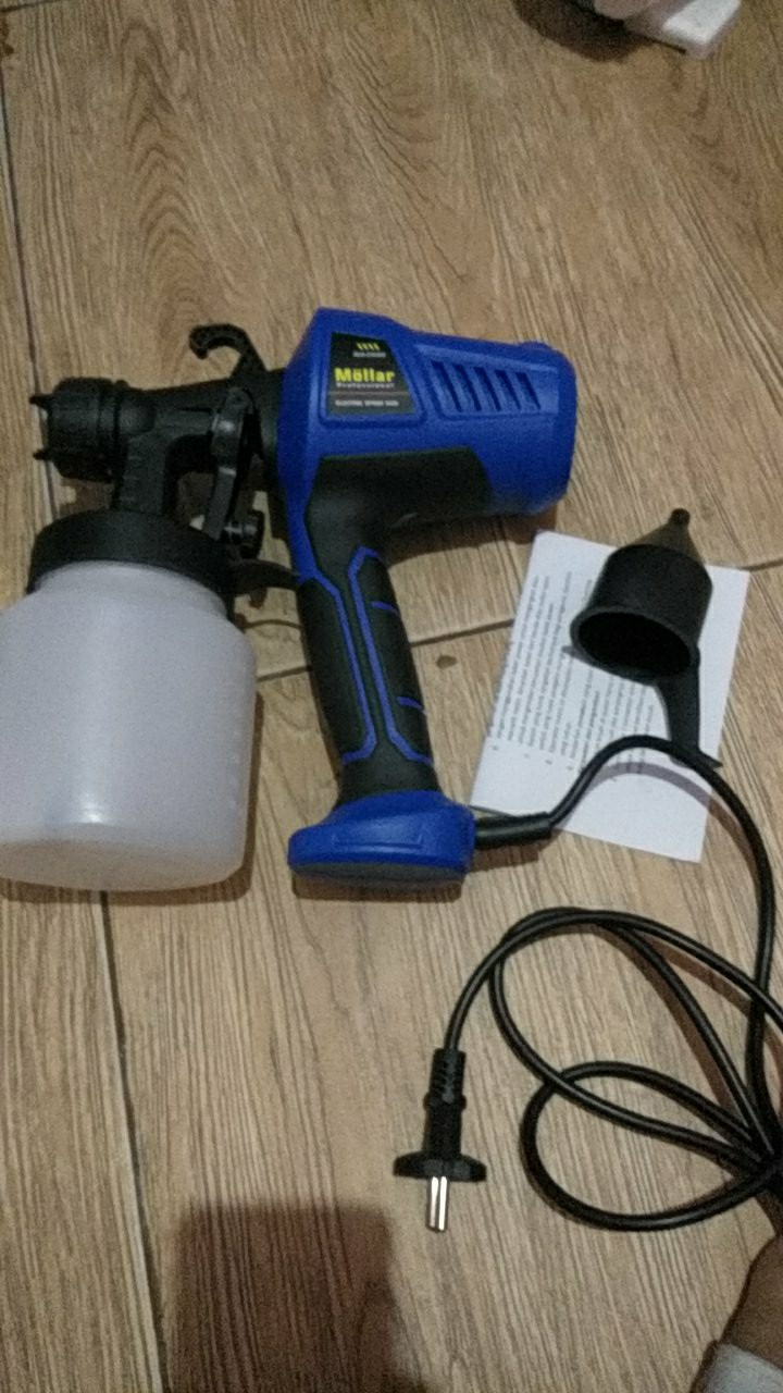 Mollar Mlr-esg300 Spray Gun Elektrik 300 Watt - Electric