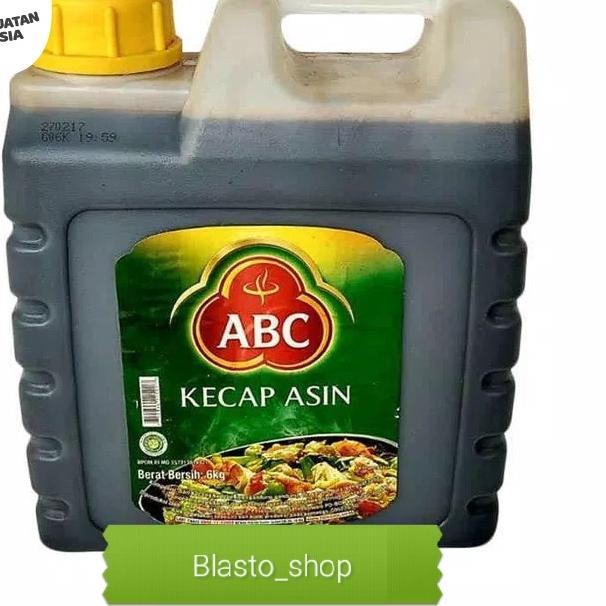 

☃ Kecap asin abc jerigen 6 kg ➣