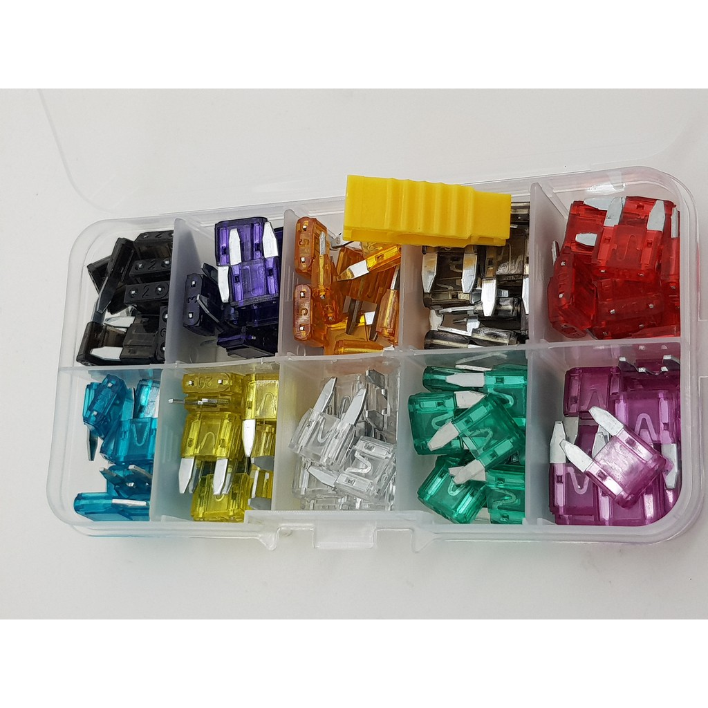 FUSE KECIL TANCAP isi 100 pc with pin clip pencabut fuse